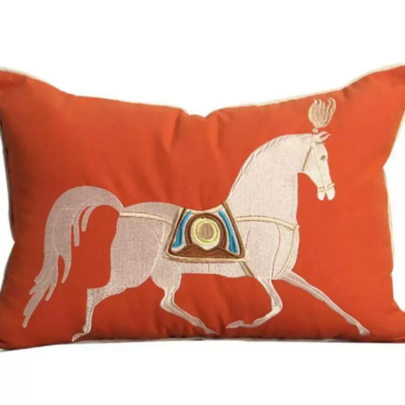 Новинка 2021 Роскошный чехол для дивана в дворцовом стиле с вышивкой|Наволочки| |