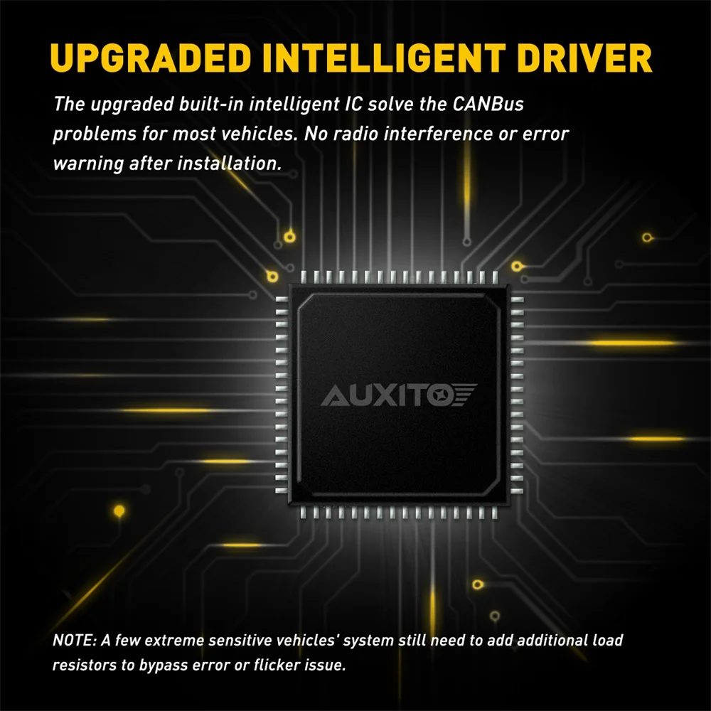 Светодиодные лампы AUXITO H27 880 881 H27W/2 H27W/1 H27W Автомобильные противотуманные фары