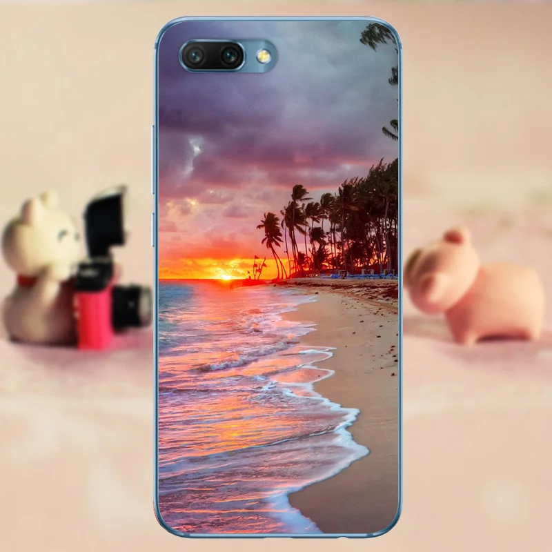 SRL CROWNPRO чехол для Honor 10 Funda, мягкий ТПУ чехол для Honor 10, силиконовый чехол для huawei Honor 10, чехол s Honor 10 Lite 10i Capa - Цвет: SRL