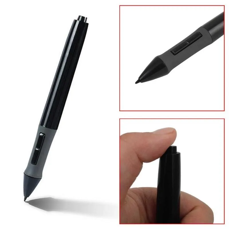 Ручка электронная Huion P68 черная Беспроводная Электромагнитная с умным