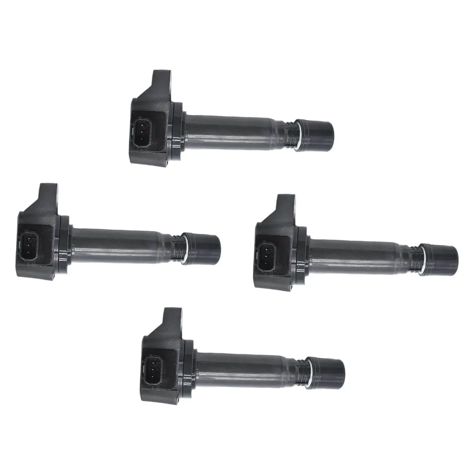 

4x Ignition Coil Black Accessories Auto Parts Hardware Plastic Car Supplies Replace Fit for Honda Civic Fa1 1.8L 30520-RNA-A01