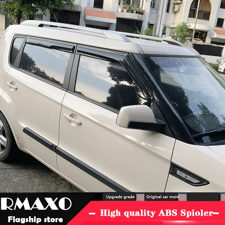 Пластиковый козырек на окно для KIA SOUL 2010 2016 оттенки вентиляционное отверстие