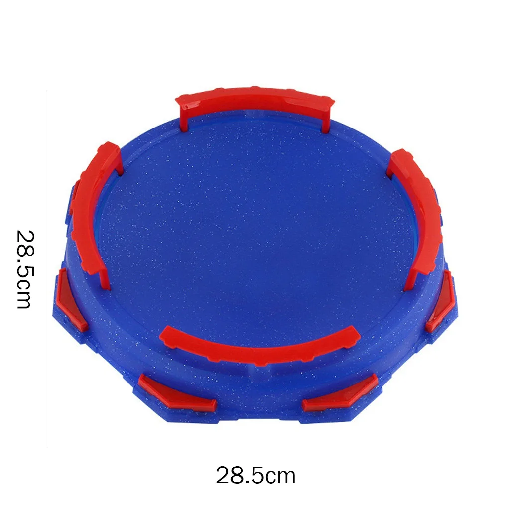 Blue 28.5x28.5x4cm Beyblade стадион Beystadium Burst Эволюция гироскопа Арена библед диск захватывающий Дуэль спиннинг Топ пусковая установка Bey Blade Burst стадион - Цвет: Blue 28.5x28.5x4cm