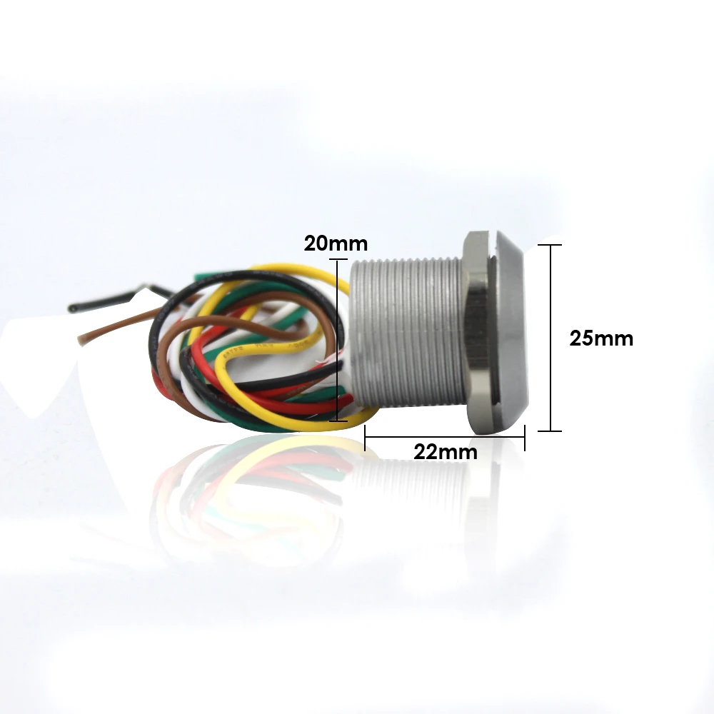 Новый металлический маленький мини-считыватель карт доступа IC ID