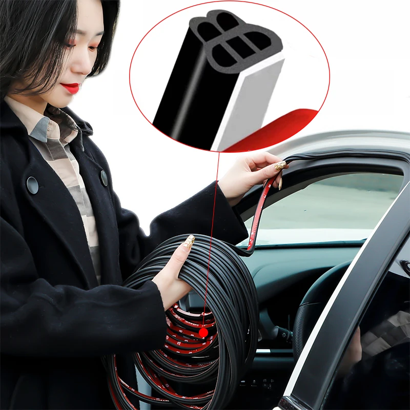 Уплотнительная лента для противоударной автомобильной двери Резиновая Honda Nissan