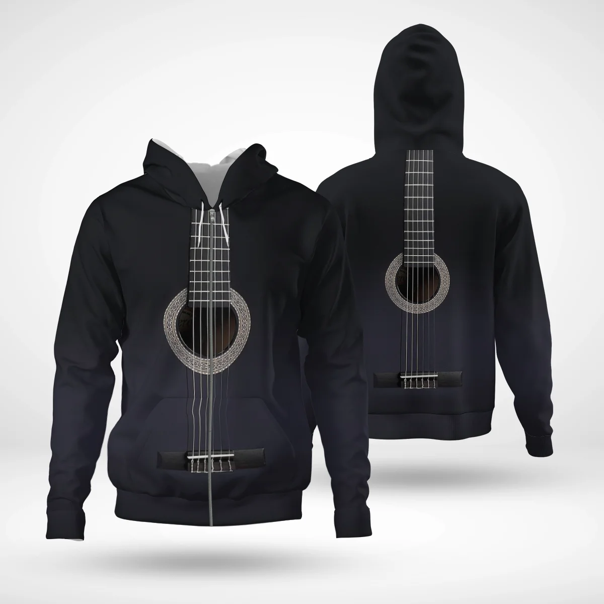 

Guitar 3D Hoodies Printed Harajuku Coat Jacket Men For Women Fashion Zipper hoodies Drop Shipping 04