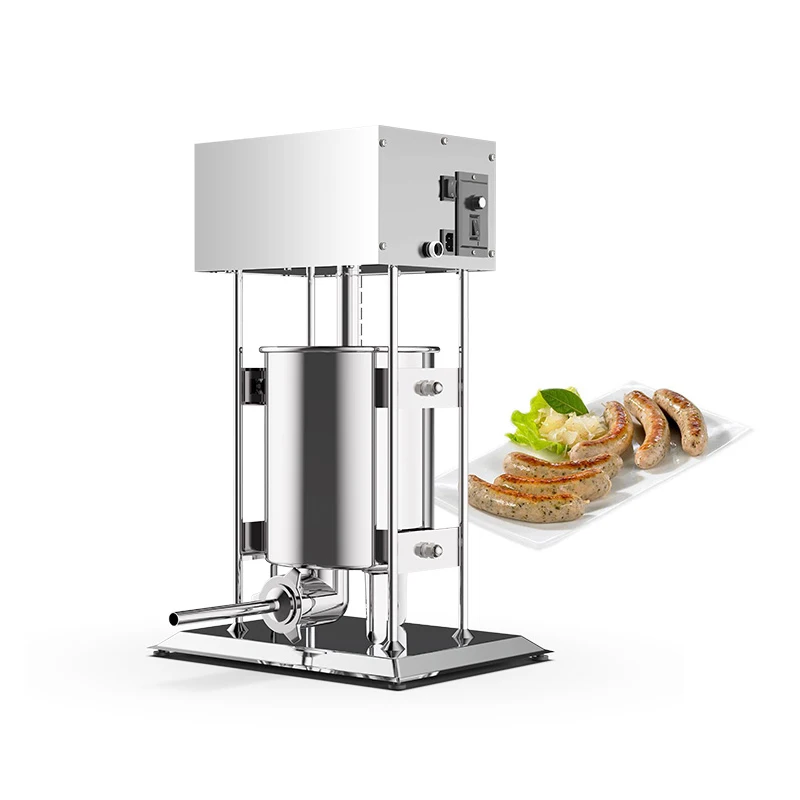 Электрический Вертикальный колбасный шприц автоматический промышленный