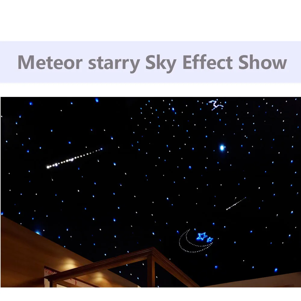 Светильник с эффектом метеоритов драйвер 5 Вт двигатель со звездами