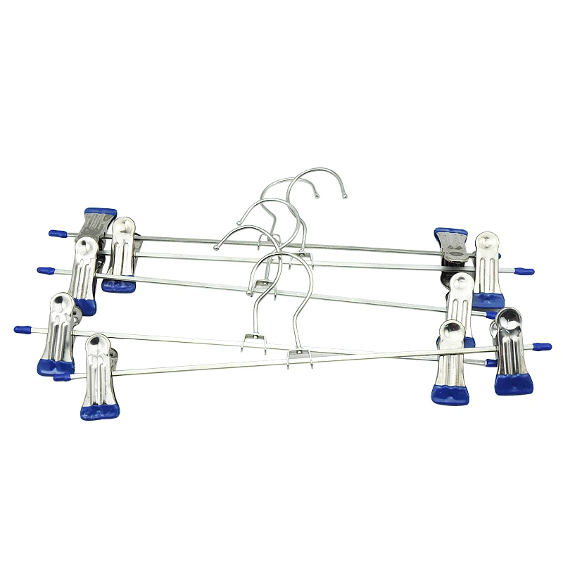 

Drying Rack Stylish and Durable Strong Pants on Both Sides Hanging Non-Slip Racks Clips With Hook Laundry Storage Supplies