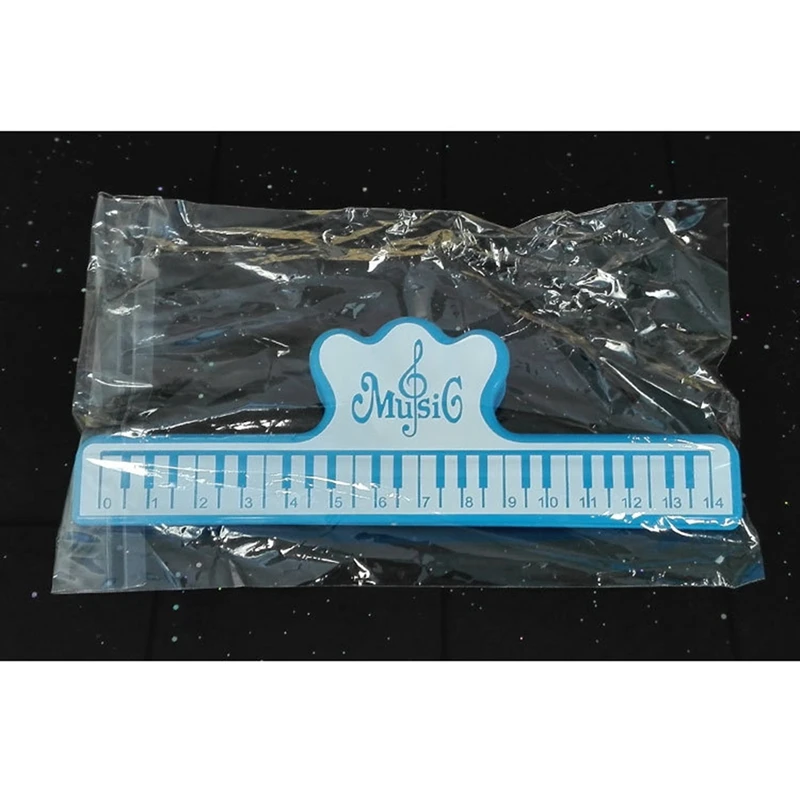 

Color Plastic Sheet Music Fixing Clip Guitar Violin Piano Player Multifunctional Spring Clip 15cm Paper Book Clip