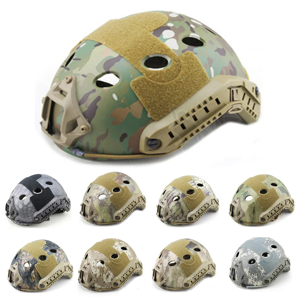 Tactical Military Airsoft FAST Helmet MH Army Swat Paintball Multifunctional Camouflage Helmet Hunting CS Shooting Accessories