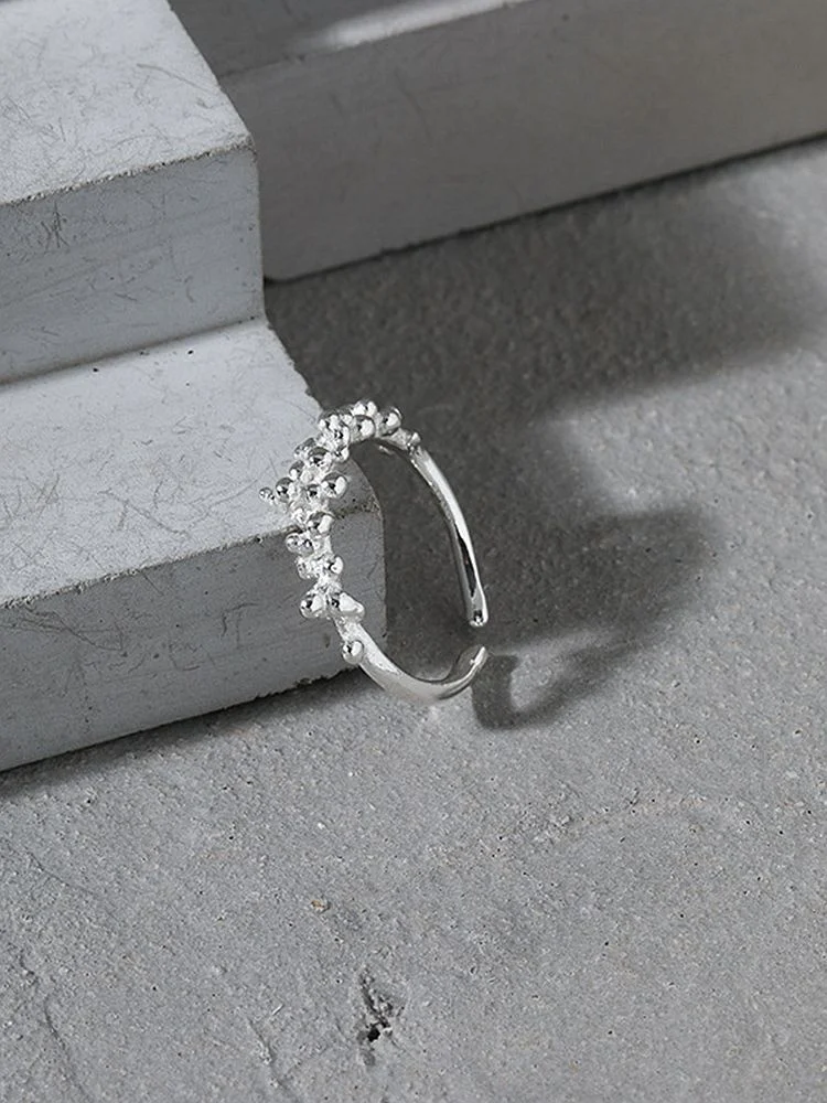 

925 Sterling Silver Design Minimalist Ring For Women Aesthetic Engagement Gift Trendy Designer Handmade 2021 Trend Jewellery