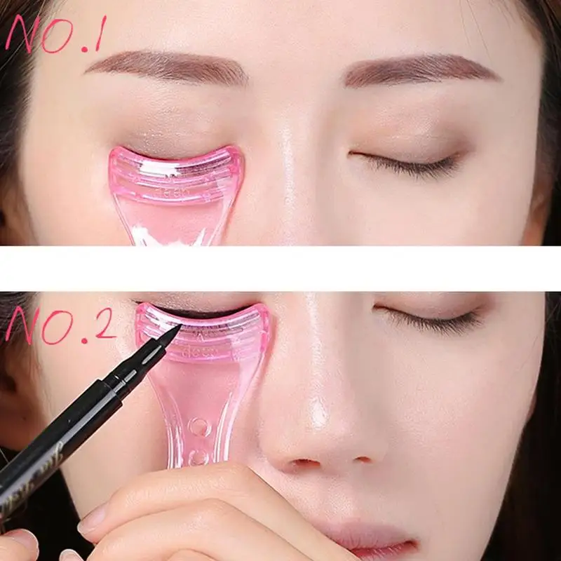 Смоки макияж глаз Подводка для модели шаблона подводка трафареты