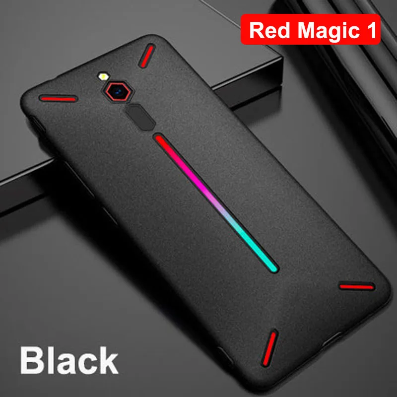 Для zte Nubia Red Magic 1 3 3 s Чехол magic3 Rock sand силиконовый скраб мягкая задняя крышка для red magic 3 s 3 s NX609J NX629J shell - Цвет: Red Magic 1