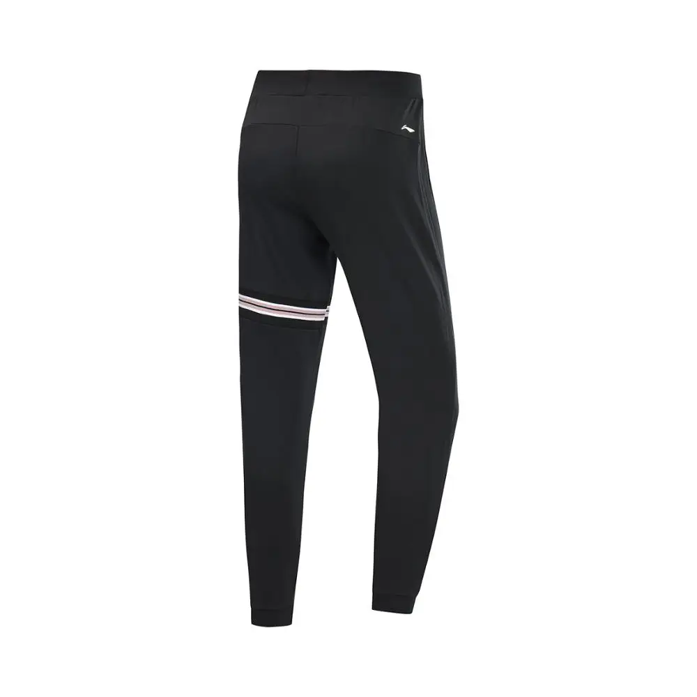 Женские спортивные штаны Li Ning свободные из 90% полиэстера 10% спандекса AKLP308