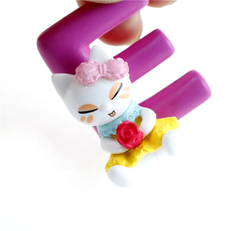 4 шт. миниатюрные фигурки в виде кошки|Статуэтки и миниатюры| |