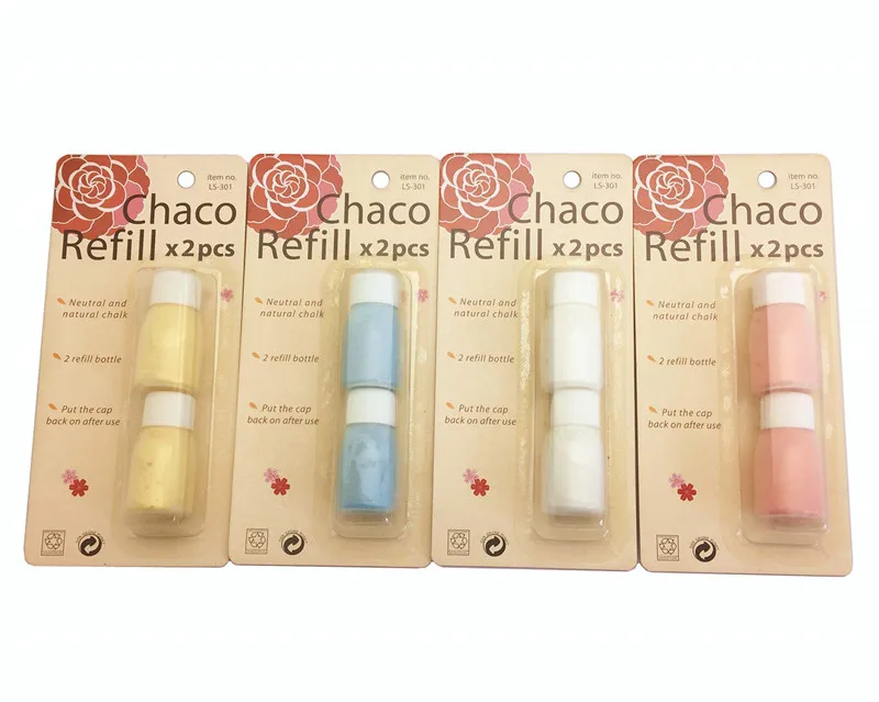 Tailor's Chalk DIY Sewing Parts Chalk Wheel Spares Four Colours- Rosy red / Yellow / Blue /white chalk wheel refill 5BB5771