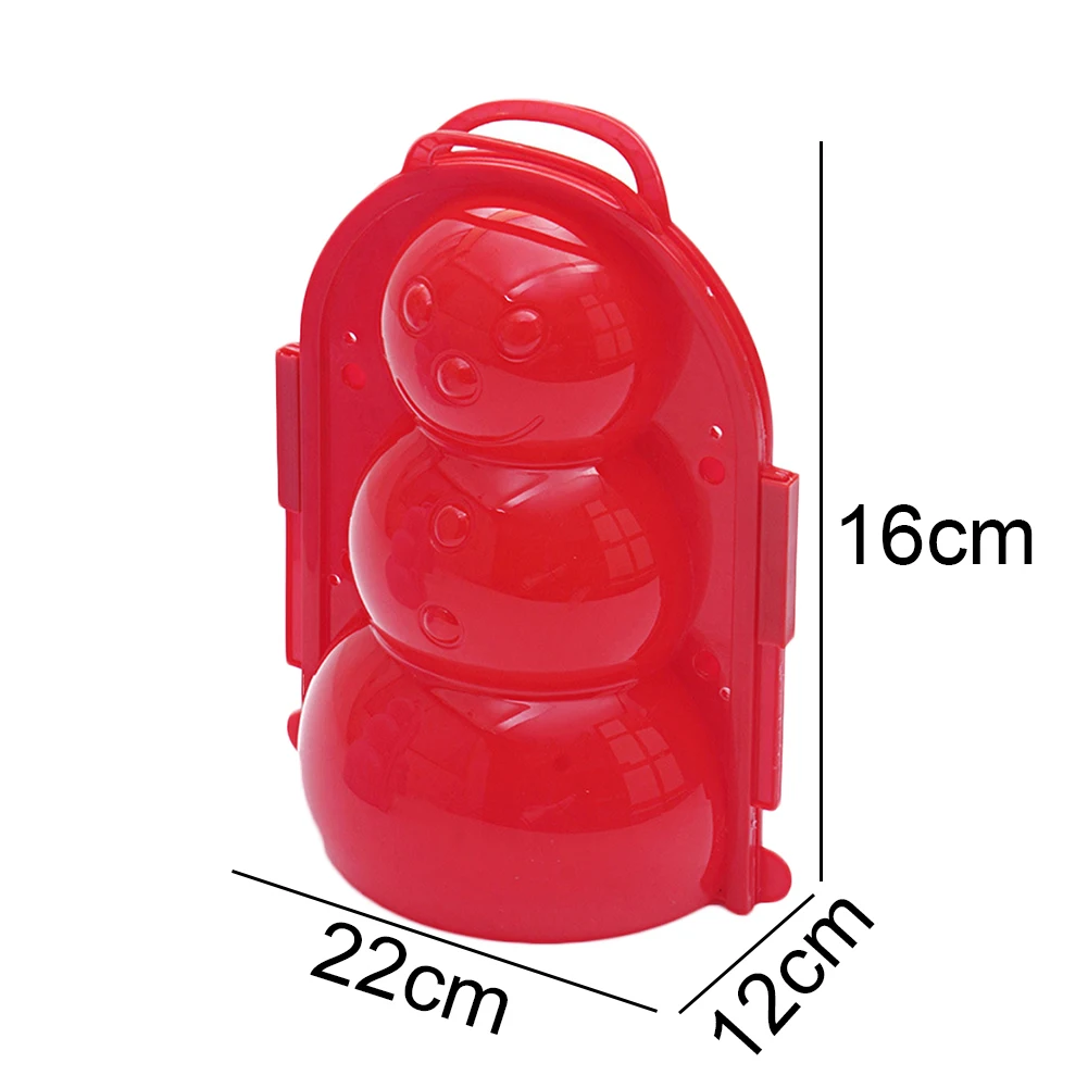 3D форма снеговика DIY зимняя уличная игра Снежный шар пляжный песок производитель