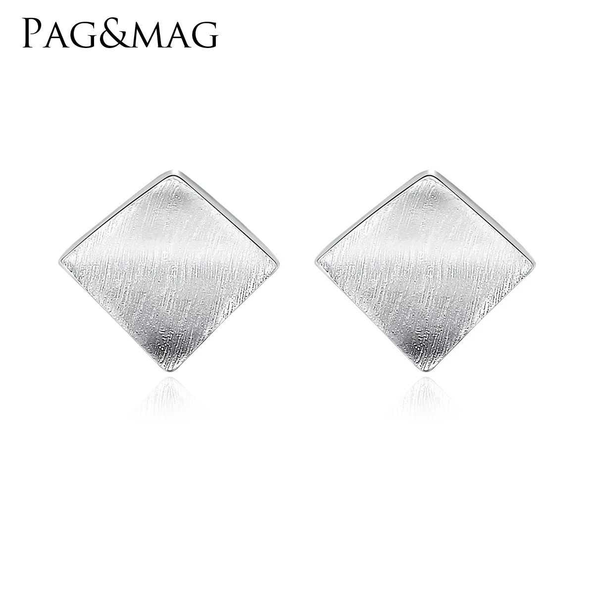 PAG & MAG S925 чистое серебро Ушная Накладка для женщин проволочный рисунок