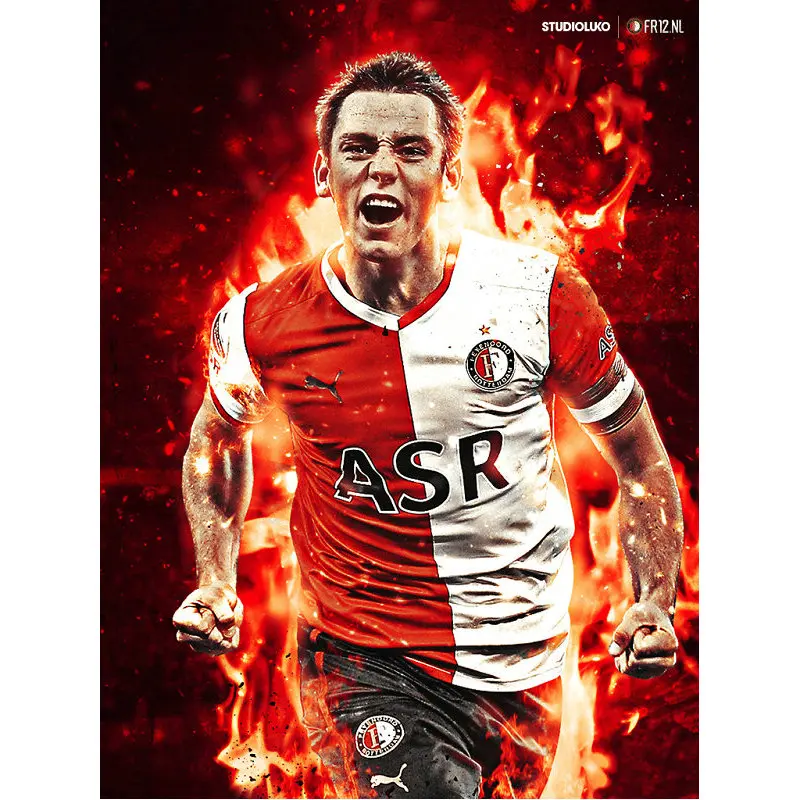 Полная дрель Алмазная картина футболист 5d алмазная вышивка продажа Стразы