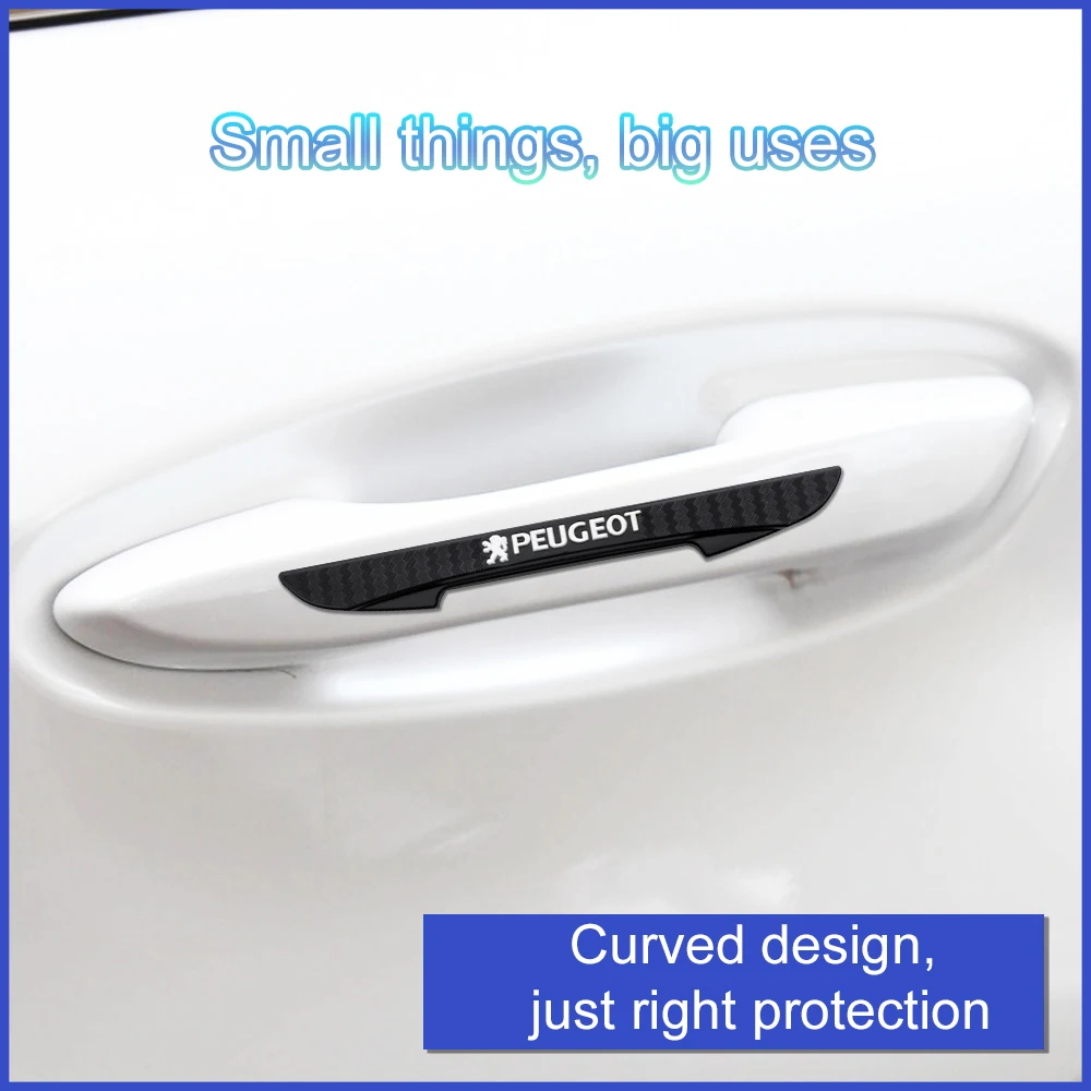 4 шт. Автомобильная эмблема защита края двери наклейка на зеркало заднего вида