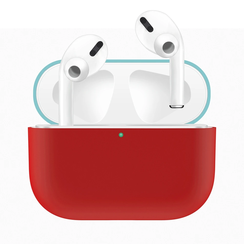 Для Apple AirPods Pro Чехол силиконовый Bluetooth беспроводной TWS наушники защитный чехол для Air Pods Pro чехол противоударный