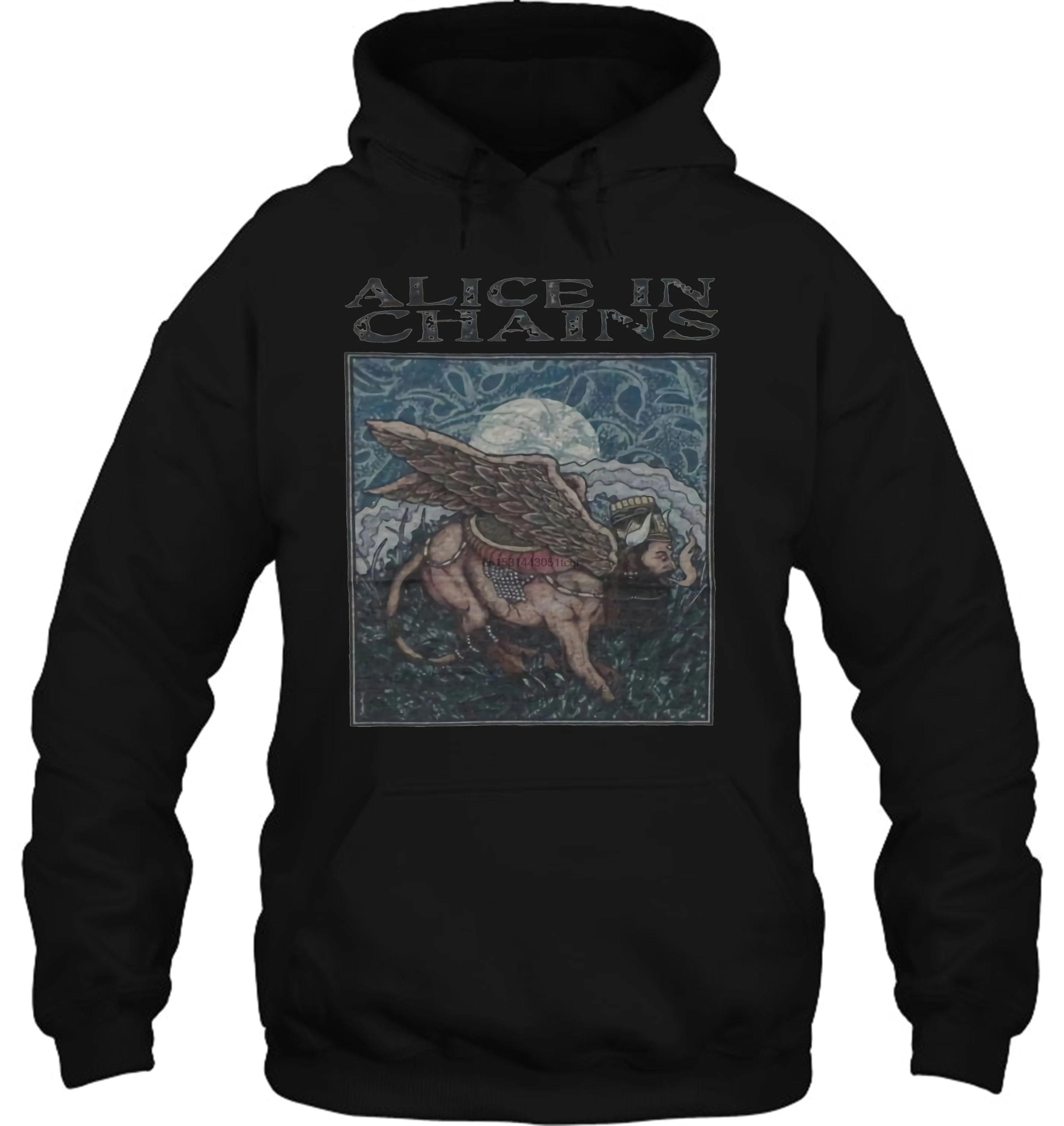 Мужская толстовка с капюшоном Alice em Cadeia metal alternativo m sica banda de rock do punk GV87 Ho Женская и