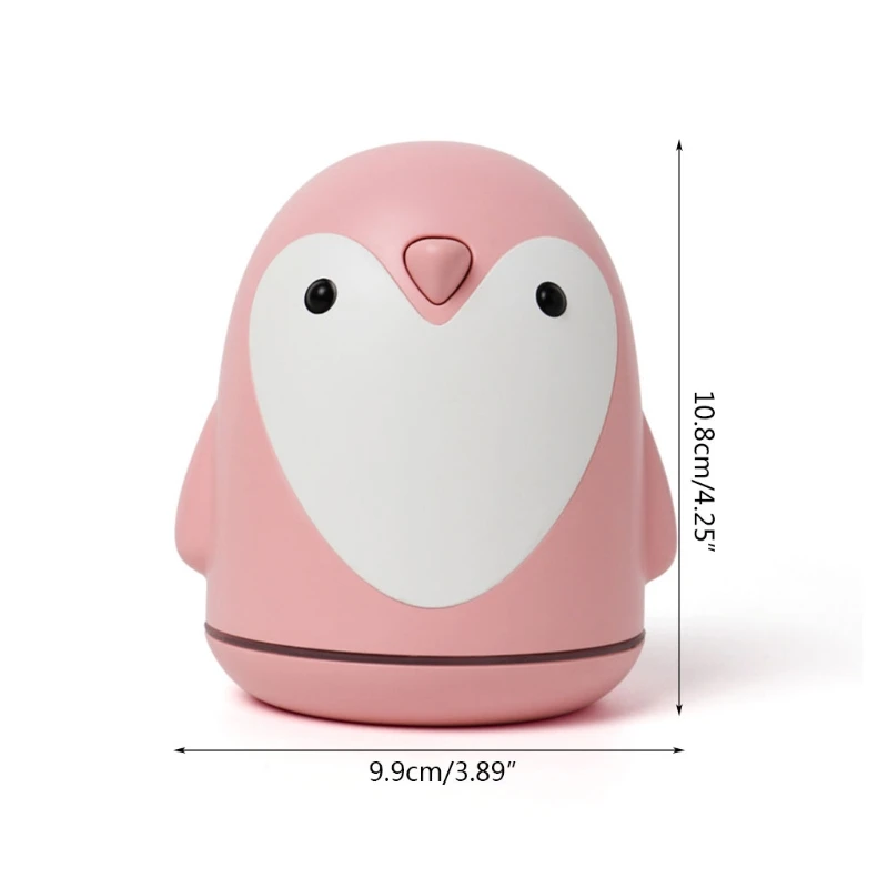 

D0AB Household Cute Cartoon Little Penguin Air Humidifier Spray Portable USB Rechargeable Wireless Ultrasonic Aroma Diffuser