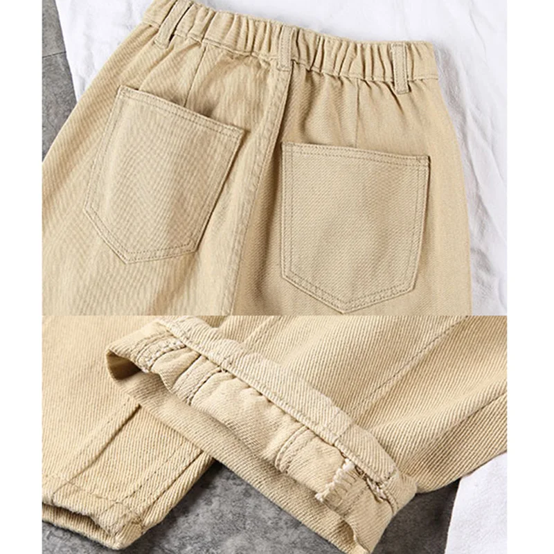 

Women Jeans 2020 Spring Summer White Black Vintage boyfriend jeans for women casual Loose Harem Pants streetwear Denim Trousers