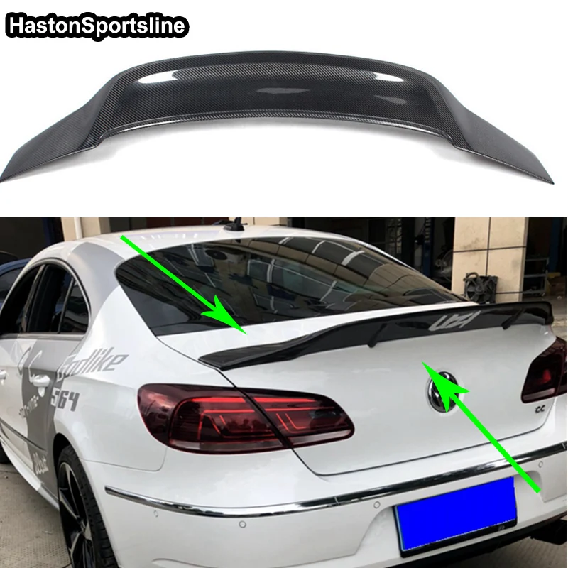 Задний спойлер для багажника из углеродного волокна крыло Volkswagen Passat CC 2009
