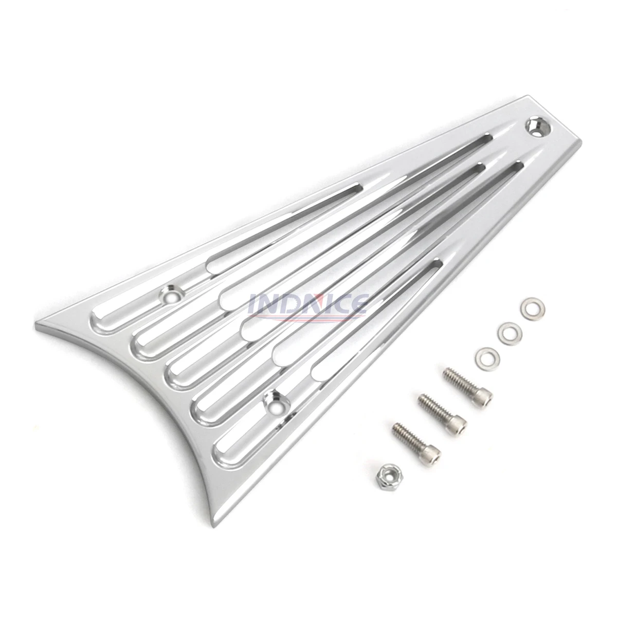 Черный хромированный чехол для решетки радиатора с ЧПУ harley road king street glide 2014-2016 -