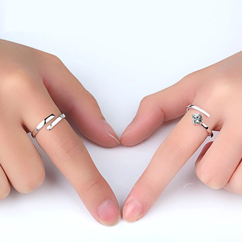 Подлинное CZ обручальное кольцо для свадьбы модные обручальные кольца женщин и