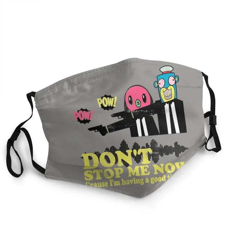 

The Umbrella Academy Non-Disposable Face Mask Adult Hazel and Cha Cha Anti Haze Dust Protection Cover Respirator Mouth Muffle