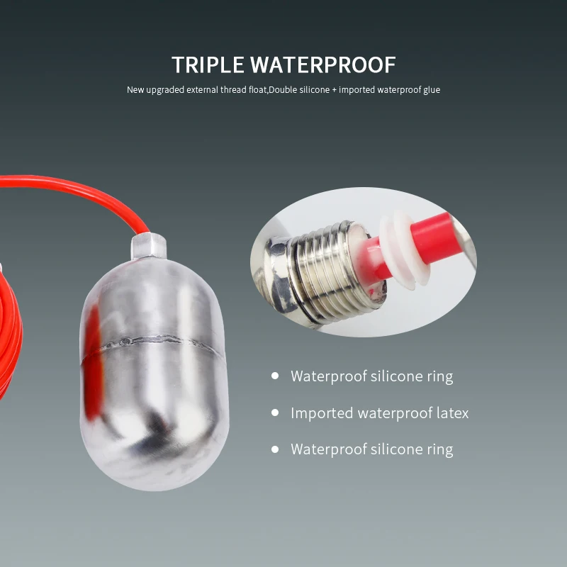 Автоматический регулятор уровня жидкости бак для воды контроллер поплавкового