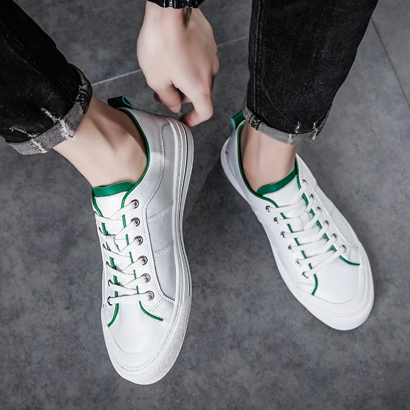 

Men Casual Shoes Fashion Men Shoes Leather Canvas Men Loafers Moccasins Slip on Men's Flats Male Driving Shoes Soft Non-slip