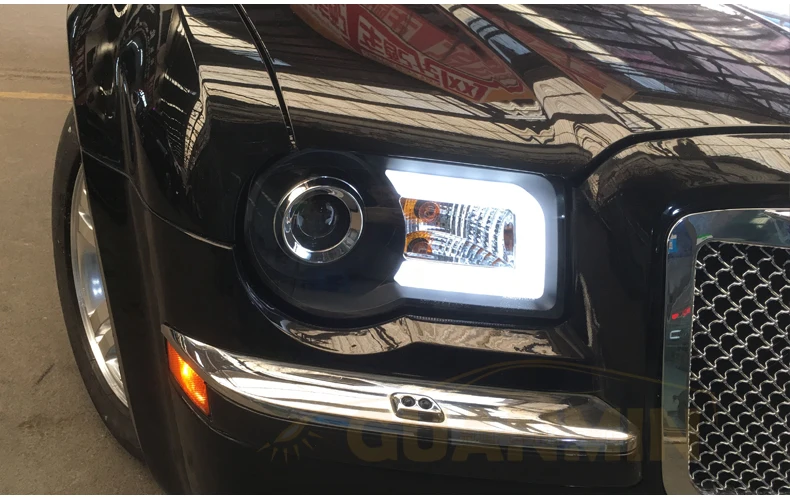 АКД Автомобиль Стайлинг фара для Chrysler 300C фары 2005-2010 300C светодиодный фары DRL Hid Bi Xenon авто аксессуары
