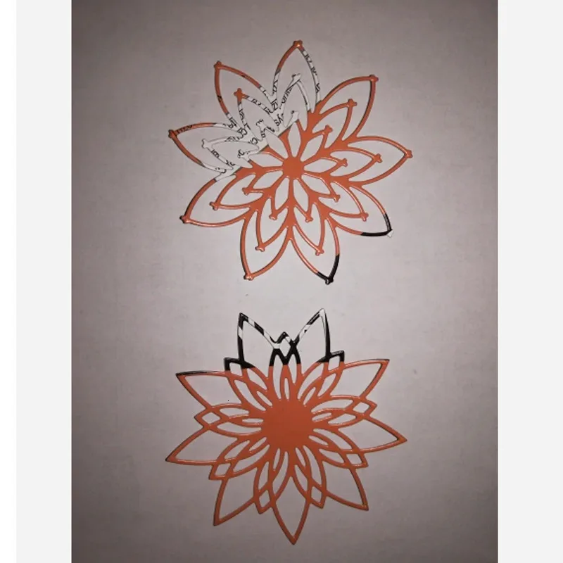 Новые Diy высечки тиснение из углеродной стали вытравление цветок ручной работы металлические рукоделия