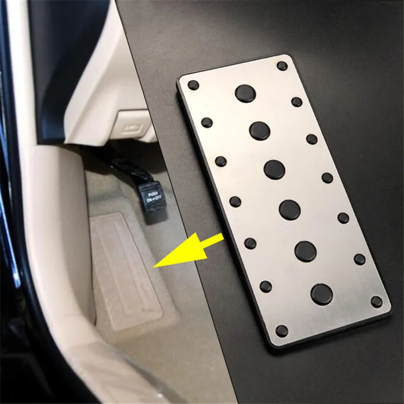

Anti-skip Foot Rest Pedal Footrest Pad Cover Fit For Toyota Land Cruiser LC200 Camry Corolla RAV4 C-HR Lexus RX LX570 NX 200t ES IS RX RC