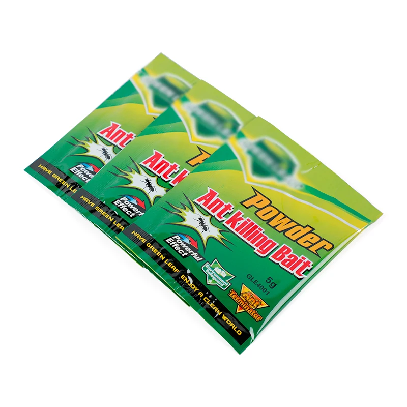 1 упаковка/лот Зеленый Порошок Листьев Ant уничтожения медицины инсектицида
