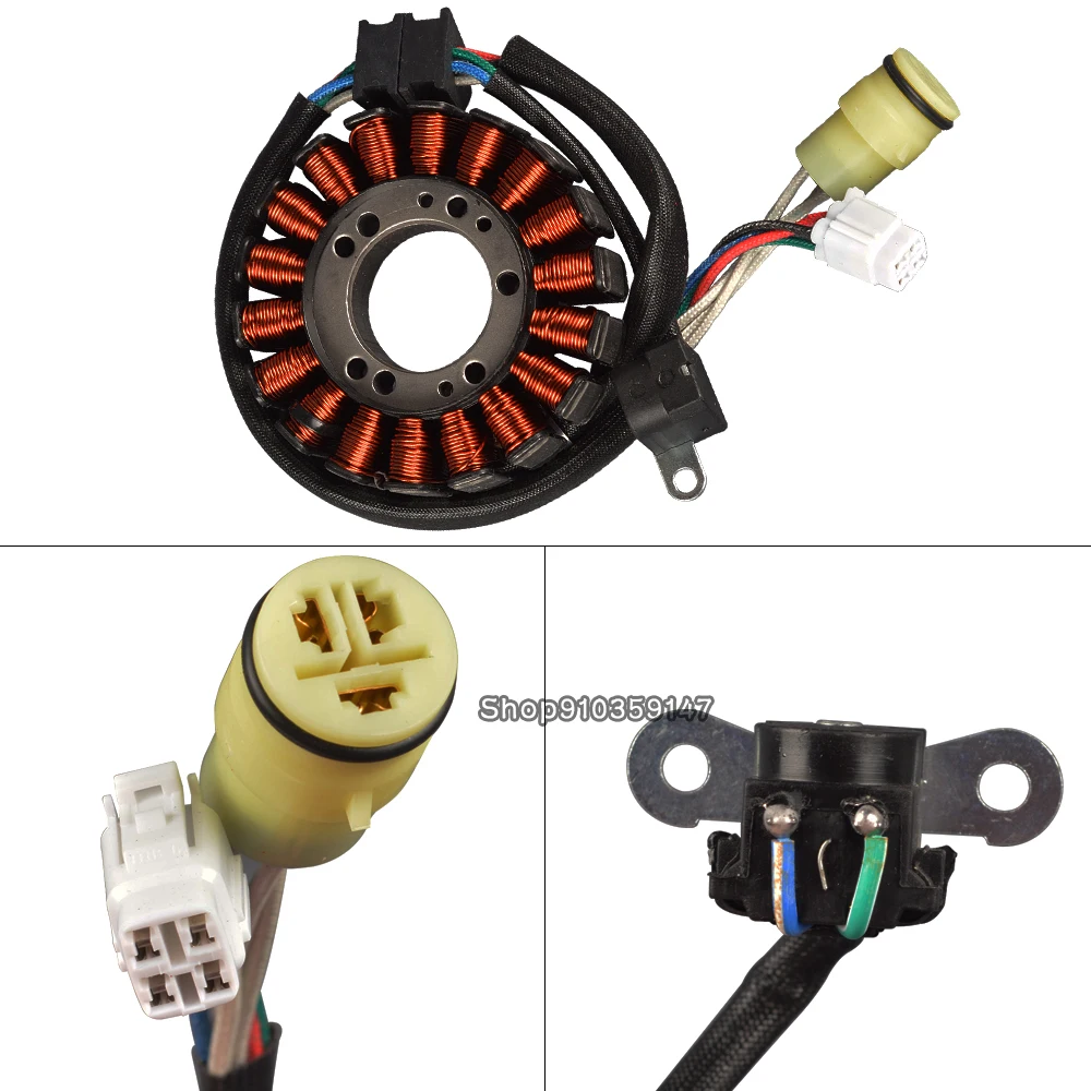 

Катушка статора зажигания для Yamaha 1P0-H1410-00 4XE-81410-00 5LP-81410-00 5LP-81410-01 5LP-81410-02, YFM250B Big Bear 250 2007-2009