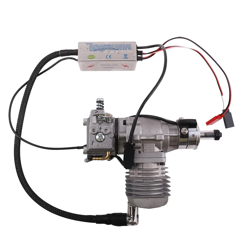 RCGF 10cc бензиновый/бензиновый двигатель задний/боковой выхлопной трубы 10 ccRE/10 ccBM для Радиоуправляемая модель самолета
