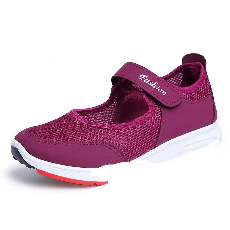 

Women Walking Shoes 2021 New Ladies Breathable Mesh Flats for Women Light Weight Fabric Sneakers Casual Shoes Zapatillas Mujer