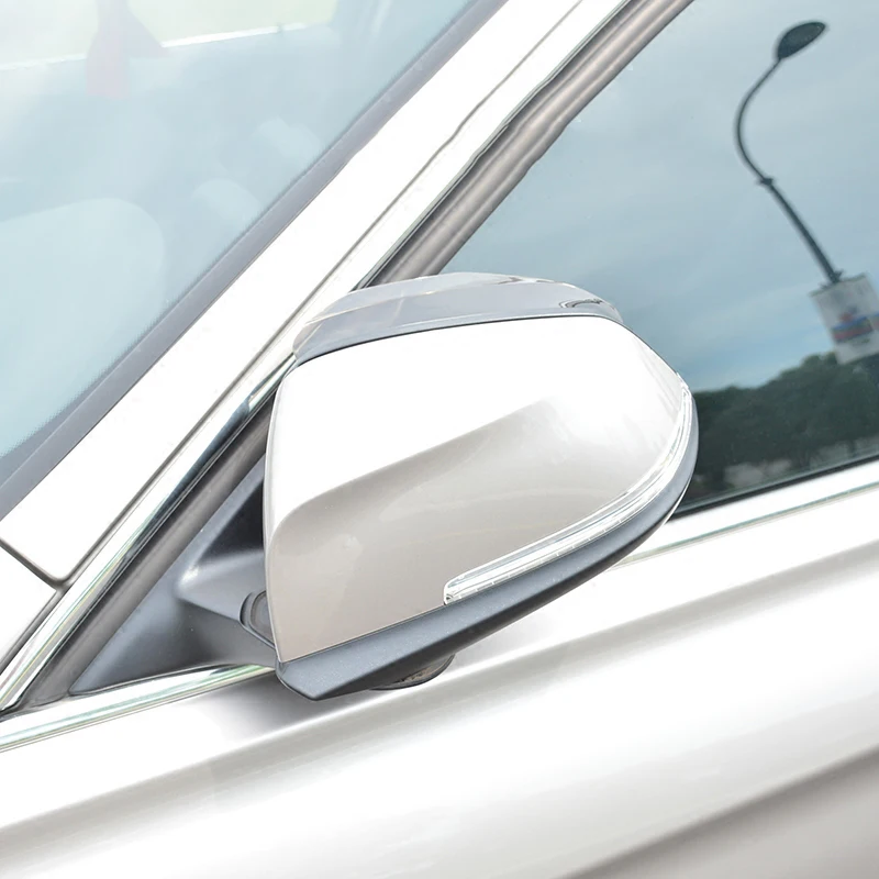 2 шт. автомобильные Стайлинг мягкие резиновые брови-наклейки для Citroen C4 C5 Hyundai Solaris