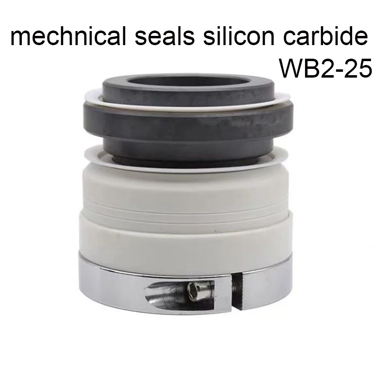 

Single boss Double boss Mechanical seal Single/Double-sided Silicon carbide WB2-25/30/35/40/45/50/55/60