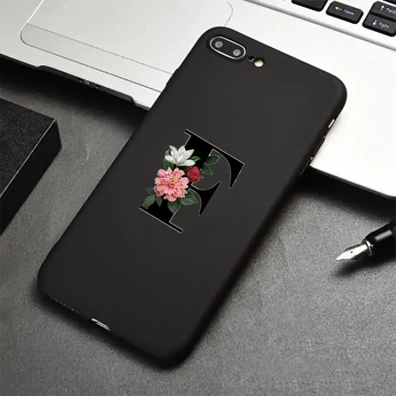 

Alphabet Letter Phone Case for iPhone 12 11 mini pro XS MAX 8 7 6 6S Plus X 5S SE 2020 XR