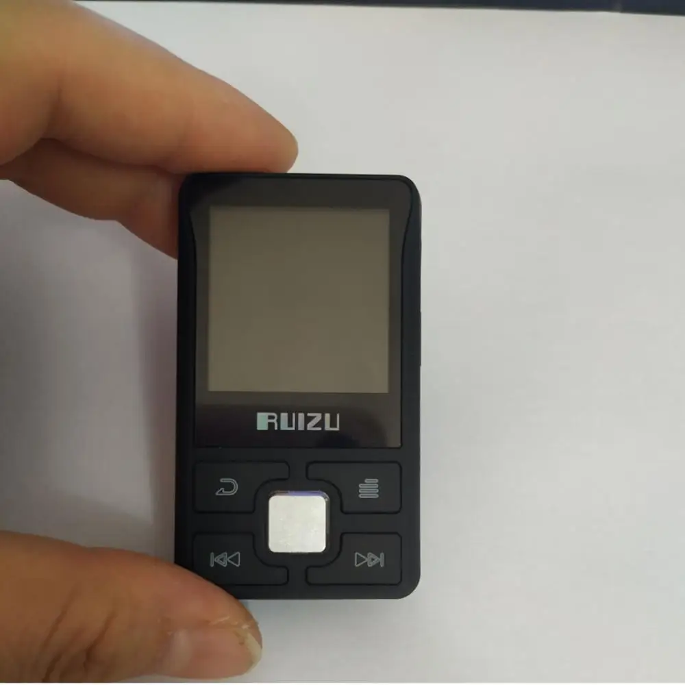 Новинка! портативный мини MP3-плеер RUIZU X55 с Bluetooth и клипсой, спортивный музыкальный плеер с поддержкой FM, записи, электронной книги, видео, шагомера