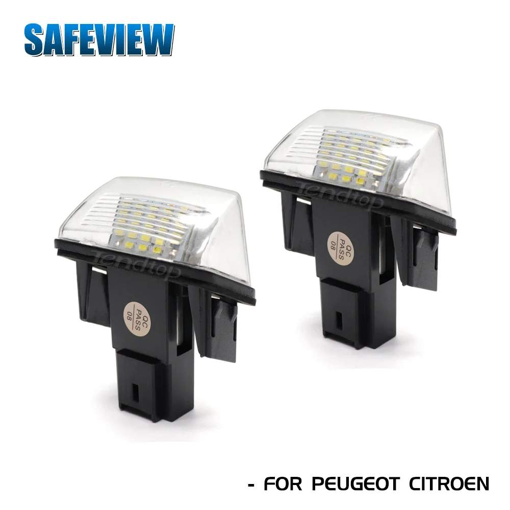 

Светодиодный номерной знак Canbus 12 В для Peugeot 206 207 306 307 308 5008 для Citroen C3 C4 C5 Berlingo Saxo Xsara Picasso
