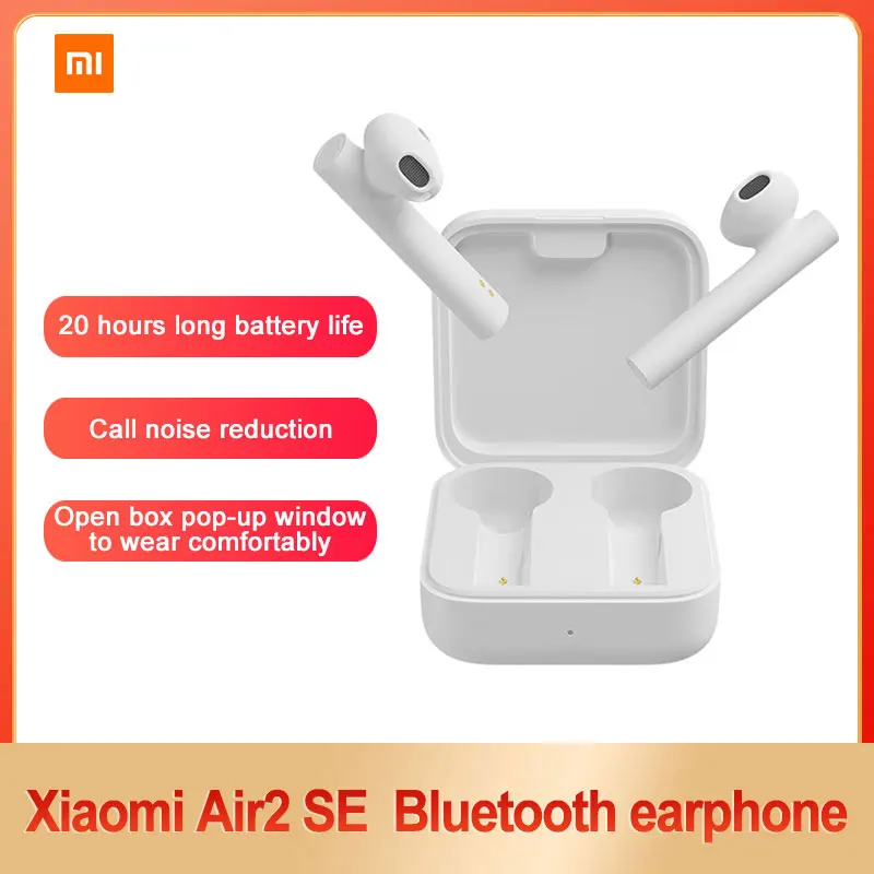 

Беспроводные наушники Xiaomi Air 2SE, Bluetooth 5,0, наушники AirDots 2 SE Mi True Redmi Airdots, наушники Air 2SE, гарнитура