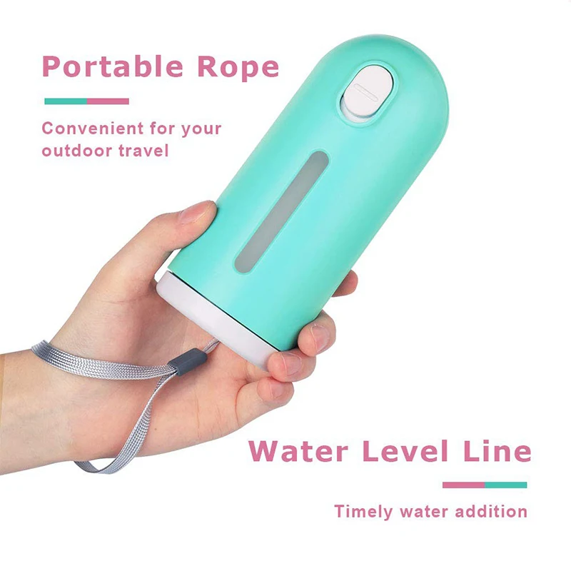 Маленькая большая портативная бутылка для воды собак товары путешествий поилка