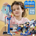 9686 детали, детали MOC, развивающие школьники, Обучающие строительные блоки, набор силовых функций для детей